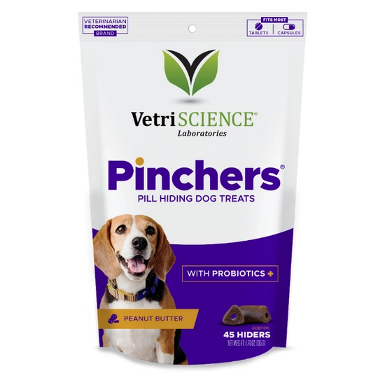 Vetri Pinchers, gyógyszert elrejtő falatka probiotikummal kutyáknak, 45 db