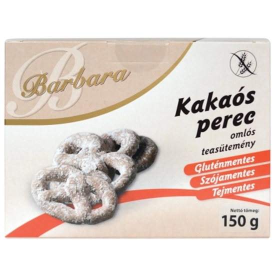 Barbara gluténmentes kakaós perec 150 g