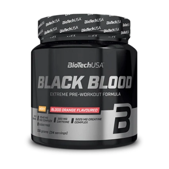 BioTech Black Blood NOX +  áfonya-lime, 330 g