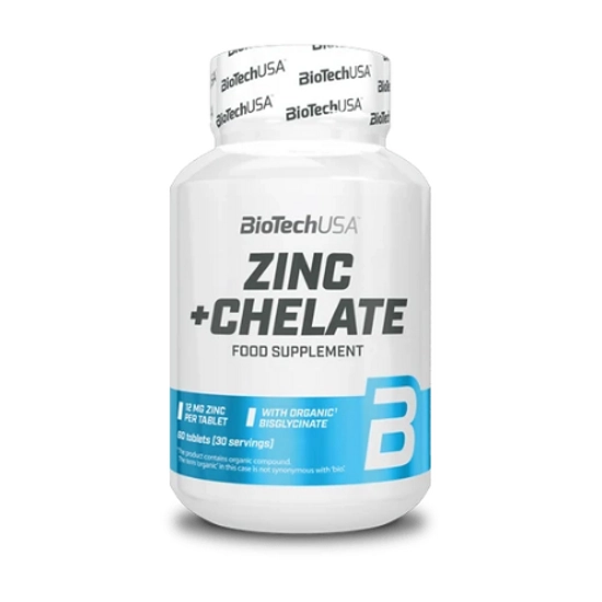 BioTech Zinc + Chelate 60 tabletta
