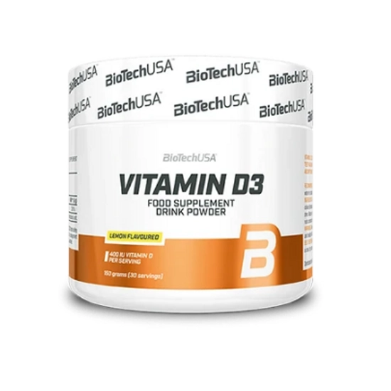 BioTech Vitamin D3 150g citrom