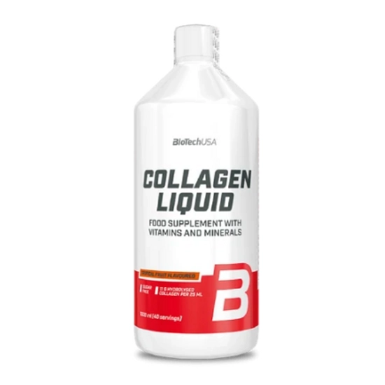BioTech Collagen Liquid trópusi gyümölcs, 1000 ml