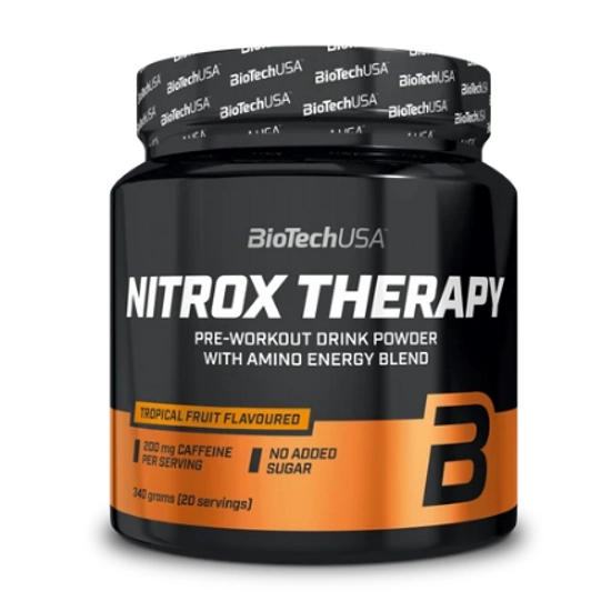 BioTech NitroX Therapy - trópusi gyümölcs, 340 g