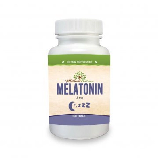 Mother Nature Melatonin 3 mg, 100 db