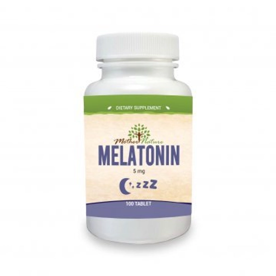 Mother Nature Melatonin 5 mg, 100 db