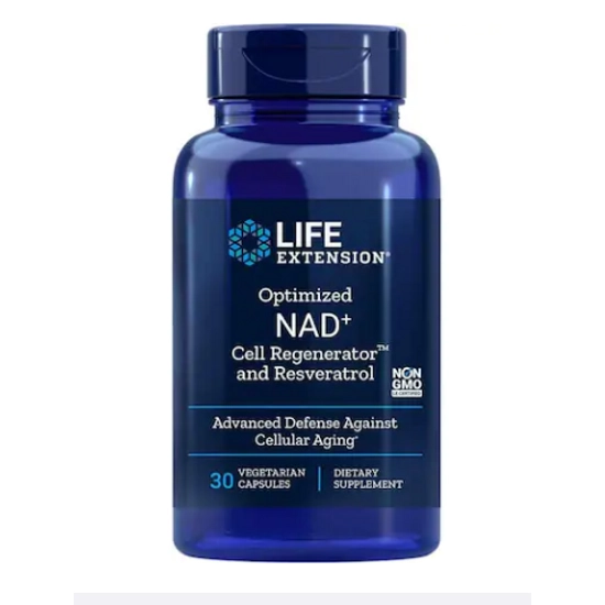 Life Extension NAD+ Sejt aktivátor rezveratrollal 30db
