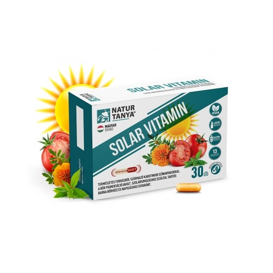 Natur Tanya solar vitamin, 30 db