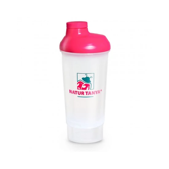 Natur Tanya kulacs és shaker, alsó tárolórésszel - BPA-mentes 500ml