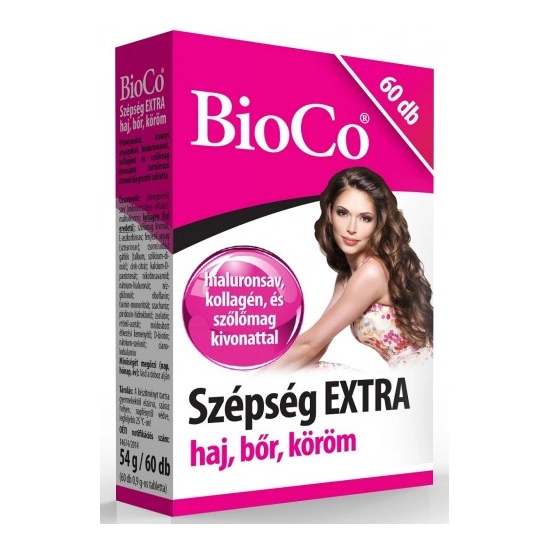 BioCo Szépség Extra tabletta, 60 db