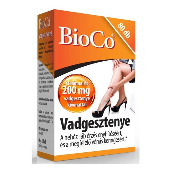 BioCo Vadgesztenye tabletta, 80 db