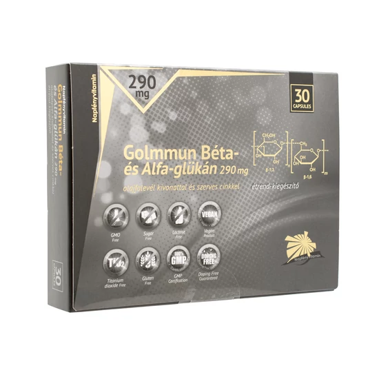 Napfényvitamin GoImmun Béta- és Alfa-glükán 290 mg, 30db