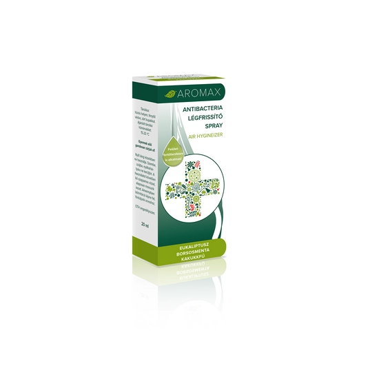 Aromax Antibacteria Légfrissítő spray - eukaliptusz-borsosmenta-kakukkfű 20 ml