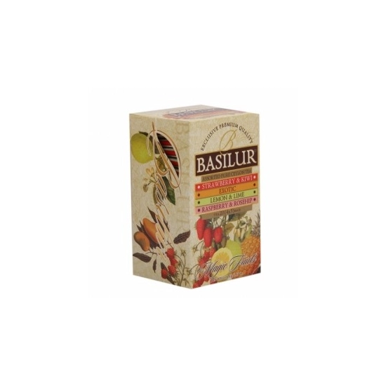 Basilur Magic Fruits Assorted filteres tea válogatás, 20 filter - 70183