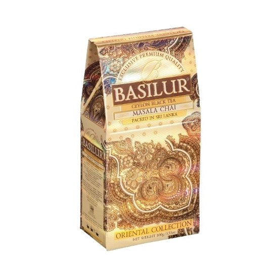 Basilur Masala Chai szálas ceyloni fekete tea, 100 g (70429)