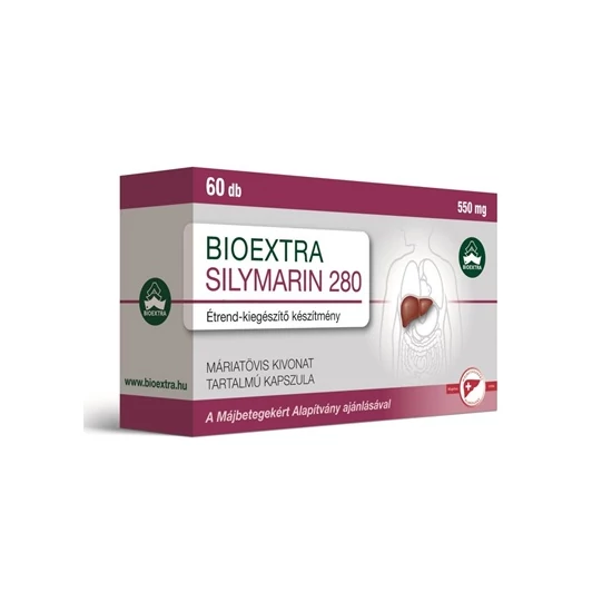 Bioextra Silymarin - Máriatövis kapszula, 60 db