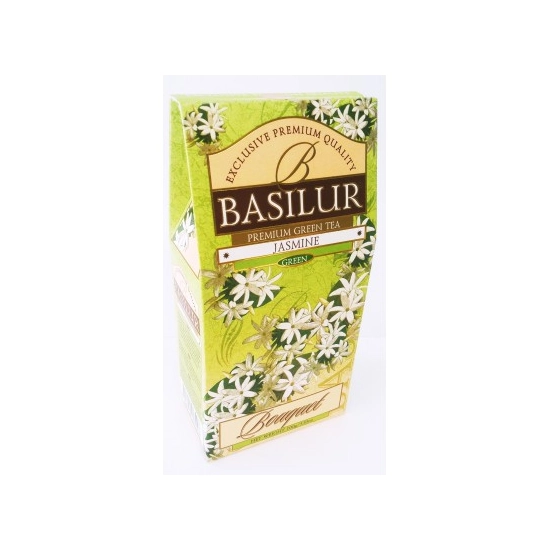 Basilur Bouquet jázmin szálas zöld tea, 100g - 71055