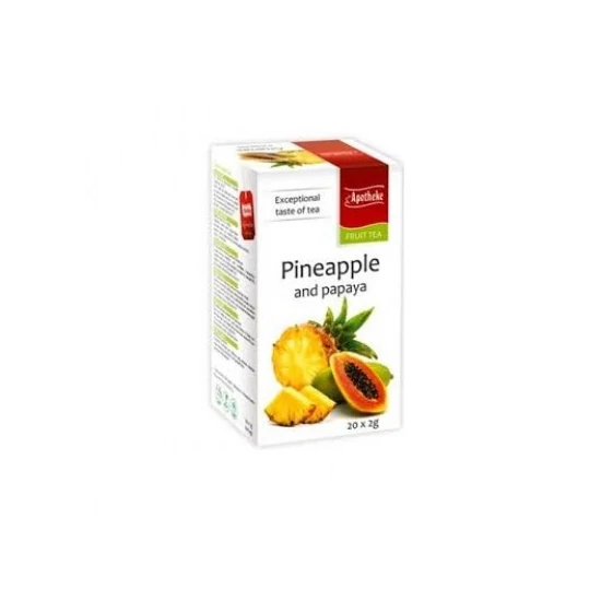 Apotheke Ananász és Papaya Tea 20 filter, 40g