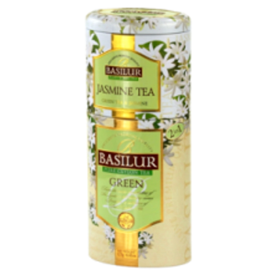Basilur Jázmin szálas zöld tea fém dobozban - 125 gr  -  70255
