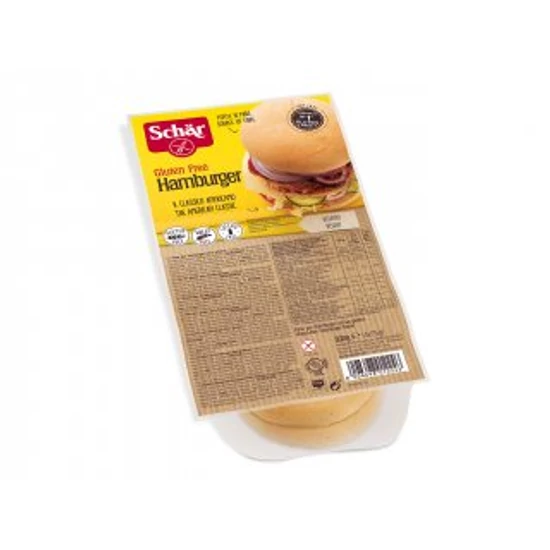 Schar gluténmentes hamburger