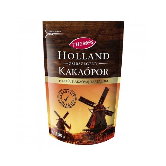 Thymos Holland Kakaópor Zsírszegény 10-12% 100 g