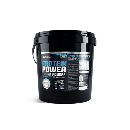 BioTech Protein Power, 4000 g - Vanília