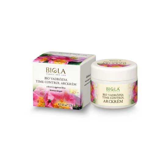 Biola bio Vadrózsa time control arckrém, 50 ml
