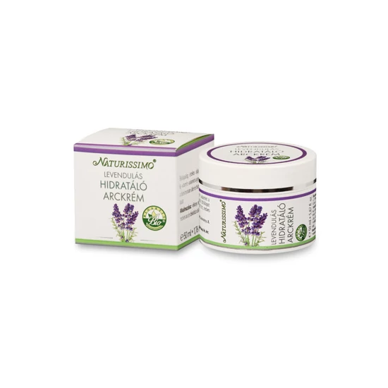 Naturissimo Levendulás hidratáló arckrém, 50 ml