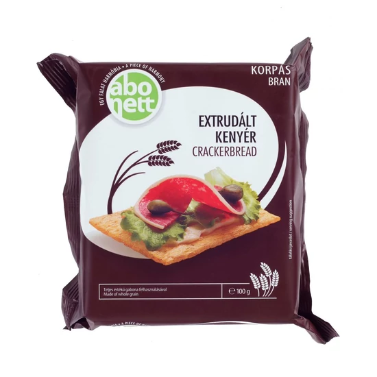 Abonett extrudált kenyér korpás, 100 g