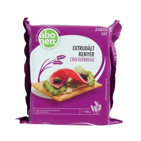 Abonett extrudált kenyér zabos, 100 g