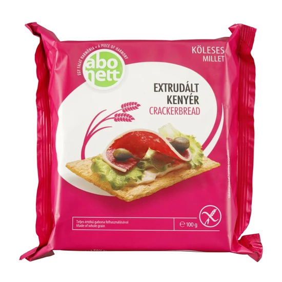 Abonett extrudált kenyér köleses gluténmentes, 100 g