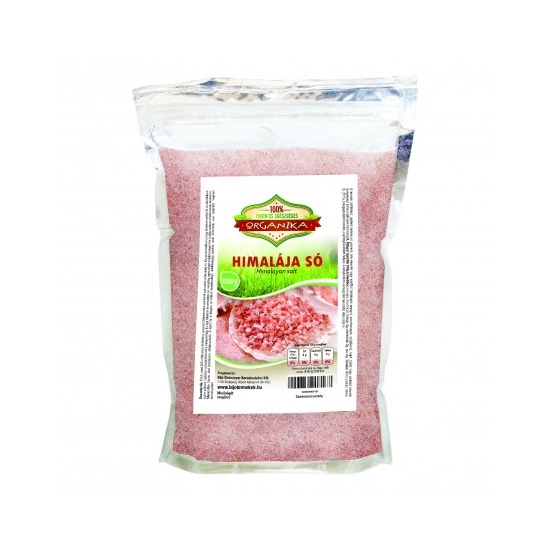 Organika Himalája só, rózsaszín, 1000 g
