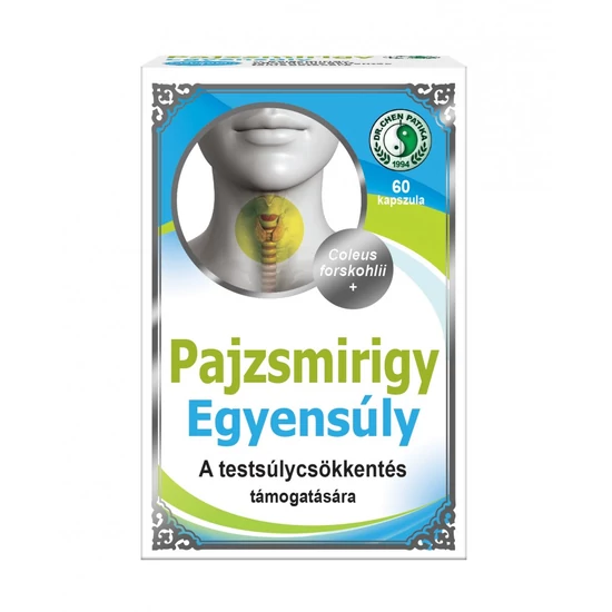 Dr. Chen Pajzsmirigy egyensúly - Coleus forskohlii +, 60 kapszula