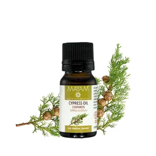 Mayam Európai ciprus illóolaj, bio* (cupressus sempervirens), 10 ml