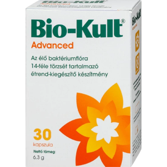 Bio-kult Advanced Kapszula, 30 db - Probiotikum