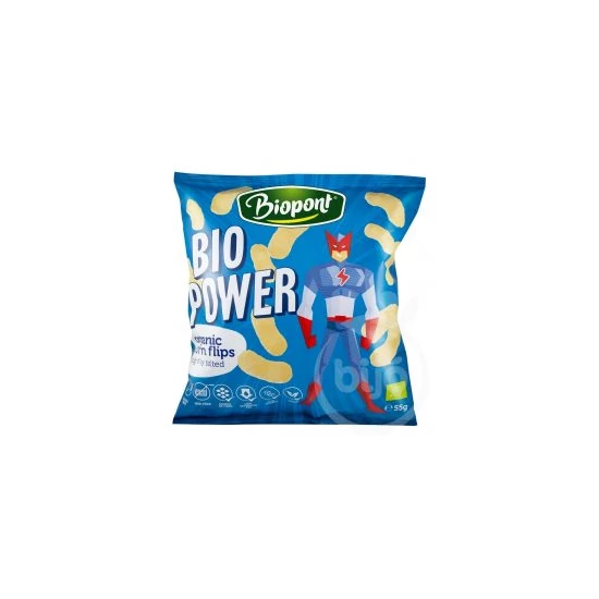 Biopont Bio Power Extrudált Kukorica Enyhén Sós Gluténmentes, 50 g