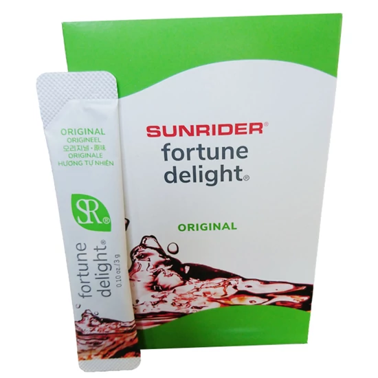Sunrider Fortune Delight Natúr italpor, 10 db x  3g tasak