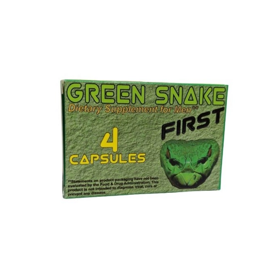Green snake first kapszula, 4 db