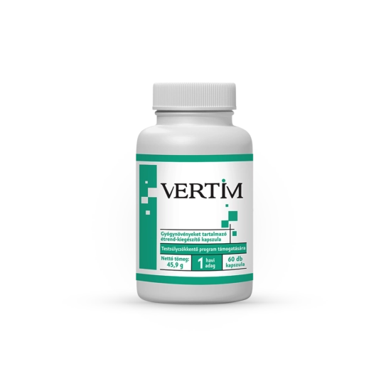 Vertim gyógynövényeket tartalmazó étrend-kiegészítő kapszula 60 db