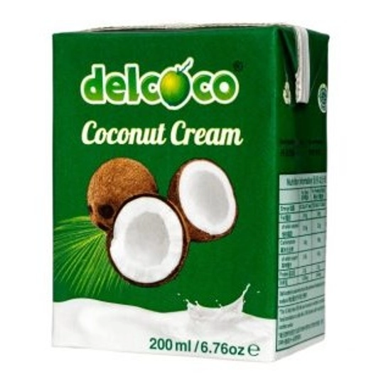 Del Coco 24% zsírtartalmú kókusztejszín, 200 ml