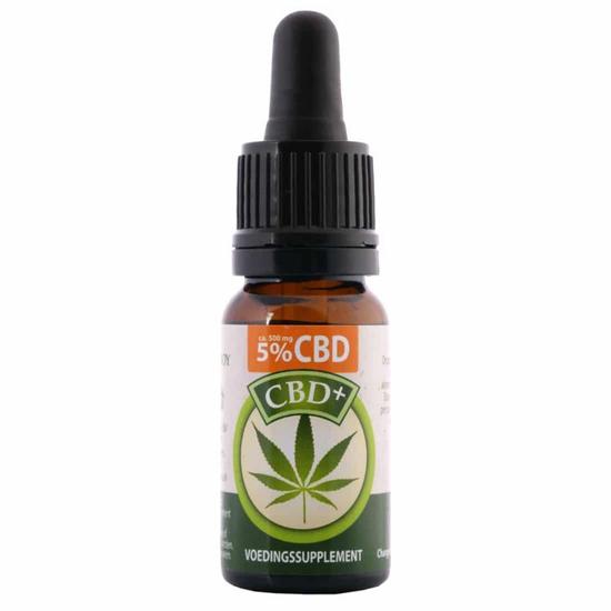 Jacob Hooy CBD Kender olaj 5%, 10ml - 500 mg CBD
