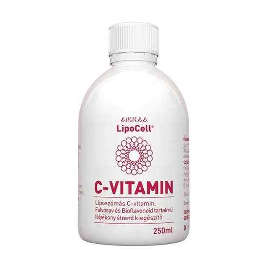 LIPOCELL Liposzómás C-vitamin, Fulvosav, Bioflavonoid, 250ml
