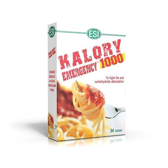 ESI Kalory emergency - Nopal alapú étvágycsökkentő és zsírmágnes, 24 db