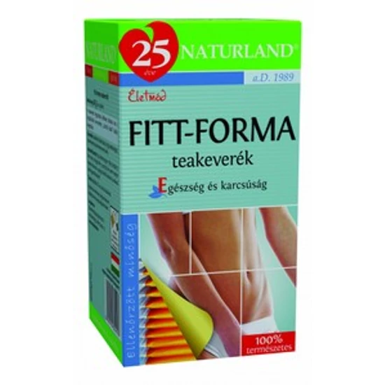 Naturland Fitt-forma teakeverék filteres, 20x2g