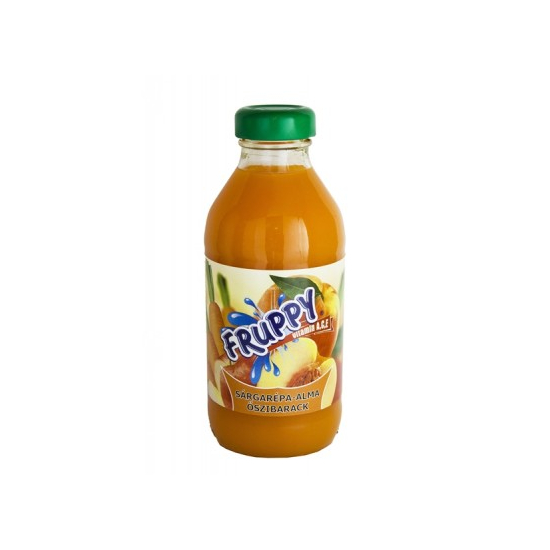 Fruppy ital, 330 ml - Sárgarépa-alma-őszibarack