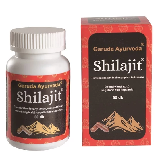 Garuda Ayurveda Shilajit vegán kapszula, 60 db