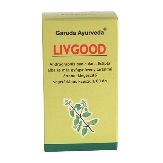 Garuda Ayurveda Livgood vegán kapszula, 60 db