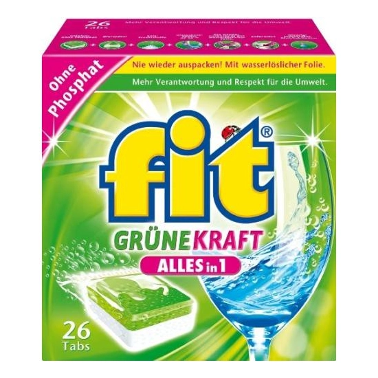 Grüne Kraft gépi mosogató tabletta Alles in 1, 22x
