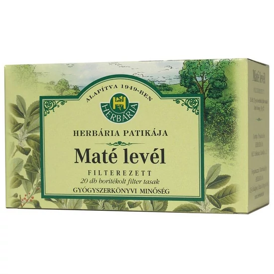 Herbária Maté levél tea, 20 filter