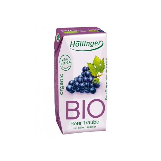 Höllinger bio Vörösszőlő nektár 200 ml