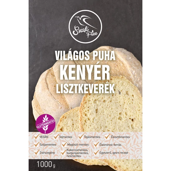 Szafi Free Világos puha kenyér lisztkeverék, 1000 g